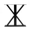Buy cheap Kitchen Support Items Custom Black Powder Coated Heavy Duty Leg for Dining Furniture from wholesalers