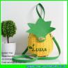 Buy cheap LUDA 2016 hot sale wicker handbags handmade pineapple rattan straw bags from wholesalers