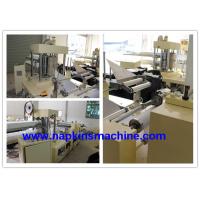 Buy cheap 7.5KW 4 Folding 330mm Tissue Paper Napkin Making Machine product