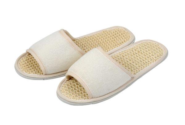 Buy cheap cotton towelling slippers from wholesalers