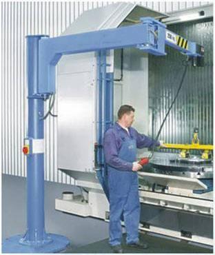 Buy cheap Flexible Free Standing Articulating Arm Jib Crane 250kg For Production Maintenance from wholesalers
