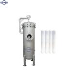 Filter Water Treatment SS304 SS316 Stainless Steel Multi Cartridge Water Filter