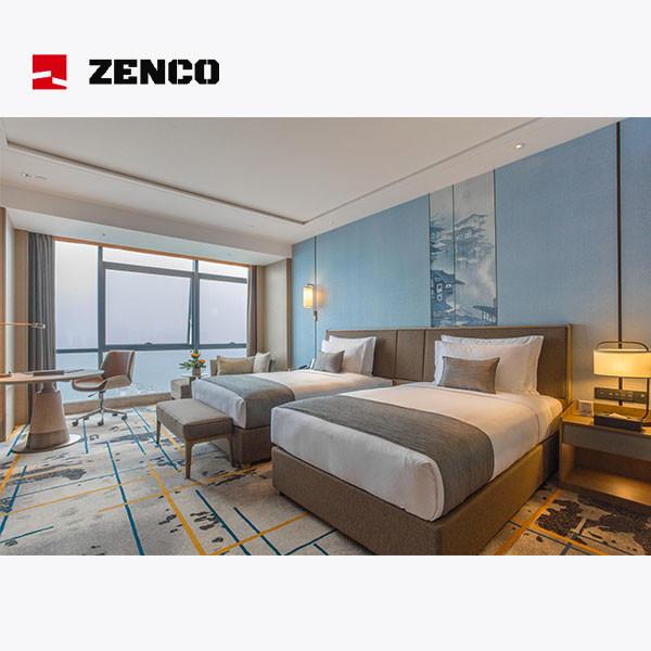 Modern Style Hotel Bedroom Room Furniture Set, Applicable To Hotel Standard