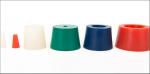 eco-friendly color and shape customized rubber door stopper rubber caps