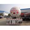 Buy cheap 54M3 3 Axle Tanker Semi Trailer LPG Transport Propane Trailer from wholesalers