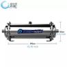 Buy cheap Modern Whole House Water Purifier System 304 Stainless Steel Horizontal Water Filter Cartridge from wholesalers
