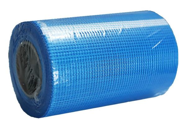 Buy cheap 65g 6″ X 150′ Blue Fiberglass Self Adhesive Tape Corrosion Proof from wholesalers