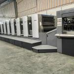 CD102-6 L Paper Offset Printing Machine With High Production Advantage 150000 KG