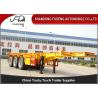 Buy cheap 2 / 3 Axle Skeletal Semi Trailer , 40 Ton 20ft 40ft Skeletal Trailer from wholesalers