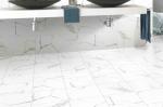 Super White Porcelain Tile For Exterior Walls 300x600 mm Shower Wall Panels