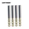 Buy cheap 4 Flute Corner Radius Solid Carbide Taper End Mill For Stainless Steel from wholesalers