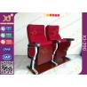 Buy cheap Aluminum Alloy Base Legs Auditorium Theatre Seating With Ash Wood Veneer Finished from wholesalers