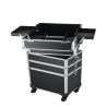 Buy cheap Aluminum Frame 3 In 1 Makeup Trolley Case High Grade Design For Outdoor from wholesalers