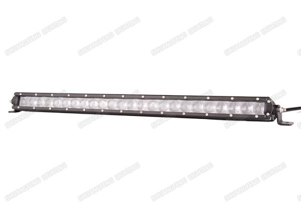 Buy cheap 120W 5W Single Row LED Light Bar 4D Lens For Driving Offroad SUV ATV Truck from wholesalers