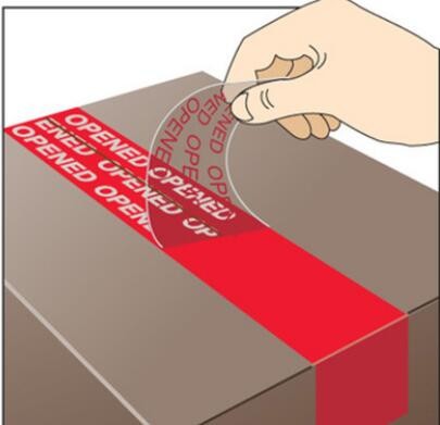 Environmental Destructive Warranty Void Tamper Evident Label Stickers Non Transfer VOID OPEN Label No Residue Sticker