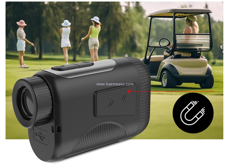 Kaemeasu 5-600m Mini Laser Rangefinder With Slope Adjustment