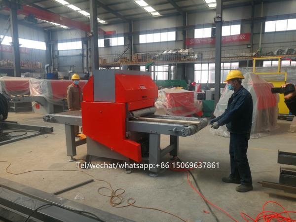 Buy cheap wood edger / edge trimming cutting saw / multi blade saw machine from wholesalers