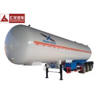 Buy cheap 3 Axle LPG Tank Semi Trailer High Pressure Vessel Hydraulic Operating product