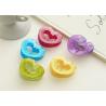 Buy cheap Candy clear heart grab clip Sweet trumpet hair short shark clip back of head clip girl hair accessories from wholesalers