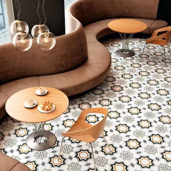 Buy cheap Interior Floor Tiles For Bathroom And 200x200mm Beige And Brown Ceramic Rustic Tile For Bedroom from wholesalers