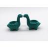 Buy cheap Blue Color Ceramic Candle Holders Dinosaur Shaped Ceramic Egg Holder Hand Printing from wholesalers