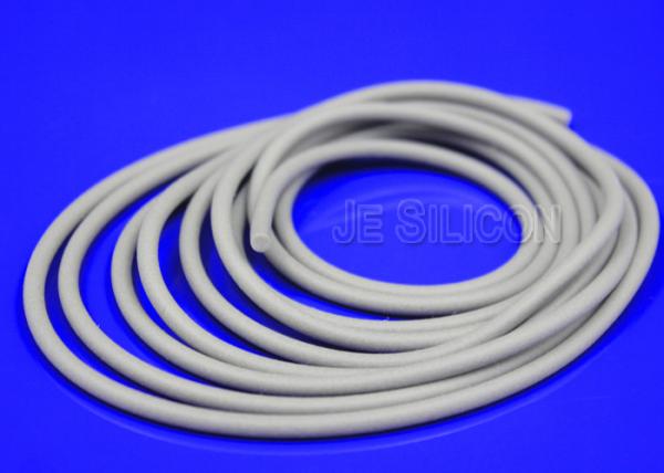 Buy cheap High Temp Resistant Colored Silicone Sponge Rubber Strips Fire Retardant from wholesalers