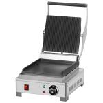 220V Electric Grooved Contact Grill with Press Gross Weight 14kg Advanced
