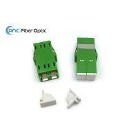 Buy cheap LAN LC APC Fiber Optic Coupler Flangeless Duplex With Internal Shutter product