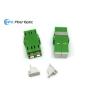 Buy cheap LAN LC APC Fiber Optic Coupler Flangeless Duplex With Internal Shutter from wholesalers