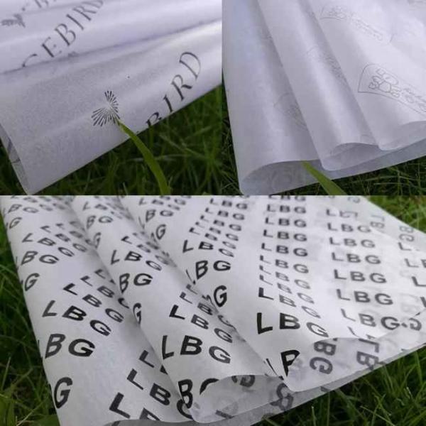 Buy cheap Smooth Printed Gift Tissue Paper Crafts , Laminated Clothes Packing Paper from wholesalers