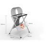 Buy cheap ​Eco Friendly Sports Display Rack Tennis Racket Display Rack Red / Blue / Gray Color from wholesalers