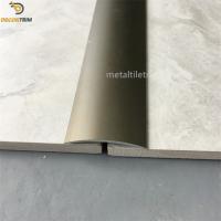 Buy cheap 39.7mm Wide Aluminium Floor Threshold Strip Matt Bronze Decorative product