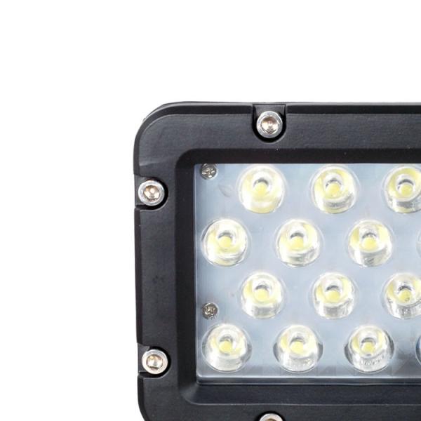 Waterproof IP67 10-30V Square 24W 8 inch Car LED Work Light For SUV ATV Car