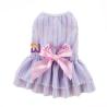 Buy cheap Customizable Color Poly cute dog dresses Satin Bow Cotton Seersucker from wholesalers