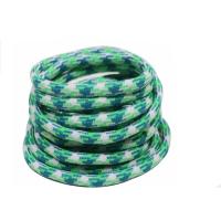 Buy cheap 100% Polyester Elastic Cord String Colorful Braided Rope Logo Printed product