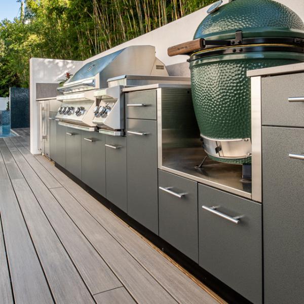 Buy cheap Outdoor BBQ Stainless Steel Kitchen Cabinet Waterproof ISO9001 Approved from wholesalers