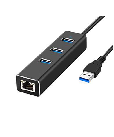 Buy cheap 10Mbps 100Mbps 1000Mbps RJ45 8P Female USB Type C Hub from wholesalers