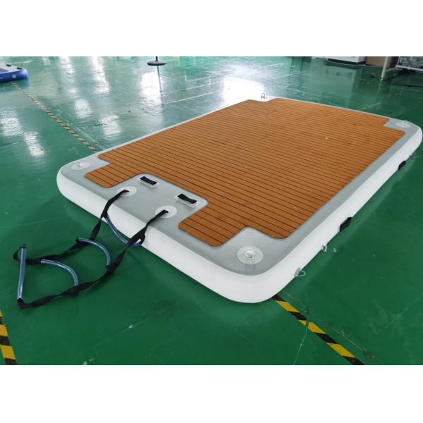 Buy cheap Customized Inflatable Pool Float Mattress Dock Drop Stitch from wholesalers