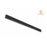Buy cheap Indoor Suspended Black Linear LED Light Modern Office from wholesalers
