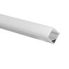 Buy cheap 16x16mm Square 3m LED Corner Aluminium Profile from wholesalers