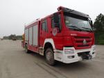 SINOTRUK Heavy Duty Rescue Truck , 6 Wheeled Road Rescue Emergency Vehicles