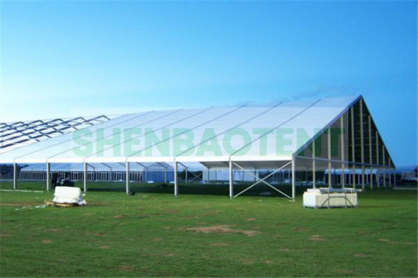 Buy cheap Big Pvc Carpas Outdoor Event Tent 50x100 M For Festival Guests Anti - Rust Surface from wholesalers