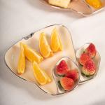Sustainable and Business Gifts Cute Rabbit Porcelain Snack Dish for Children's