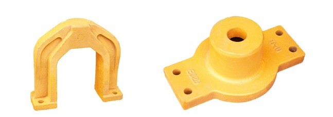 EX120 Yoke of Excavator Mini Undercarriage Component Parts Track Adjuster Track Cylinder with Plunger Idler Cushion