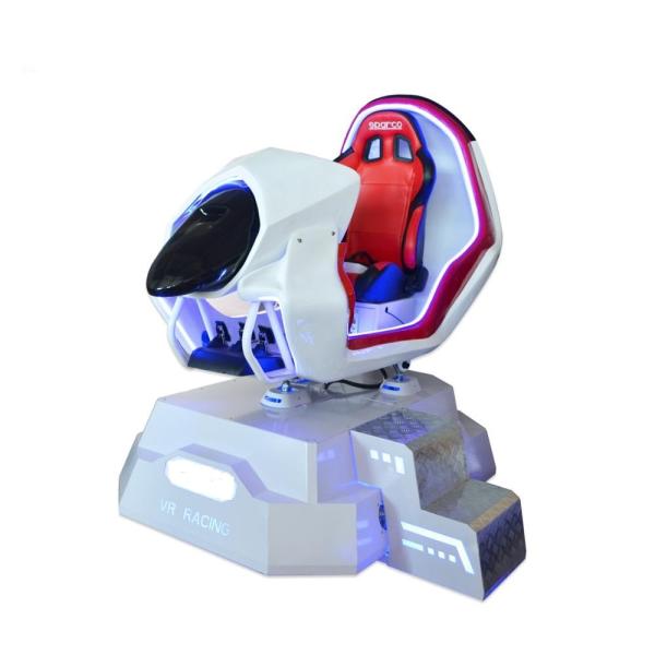 Buy cheap 4 Games And 4 Movies Funny Racing Virtual Reality Simulator With Linked Competition Function from wholesalers