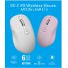 Buy cheap 6D, 2.4G connection, 800-1200-1600 DPI, 1*AAbattery, Type-C interface,6 Buttons. Ideal for office workers, gamers from wholesalers