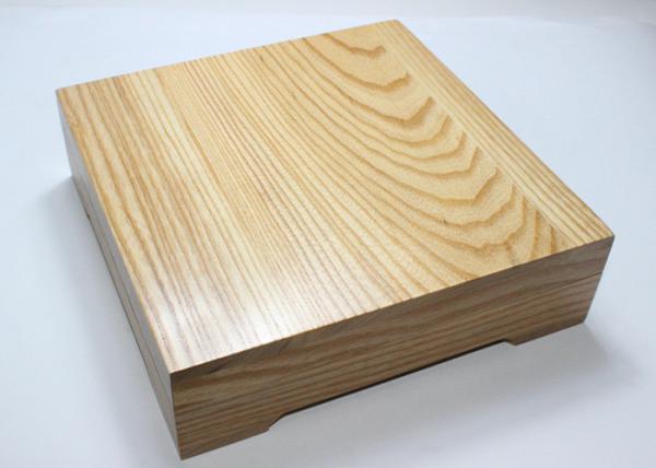 Buy cheap Ash Wood Personalized Wooden Serving Tray , Square Food Tray With Cover from wholesalers