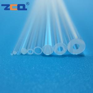 China High Precision Quartz Glass Capillaries 1-11mm Quartz Sleeve For UV Lamp on sale