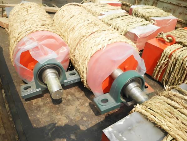 300-1800MM Diameter Automatic Permanent Magnet Magnetic Drum Separator 0.6-9.3
