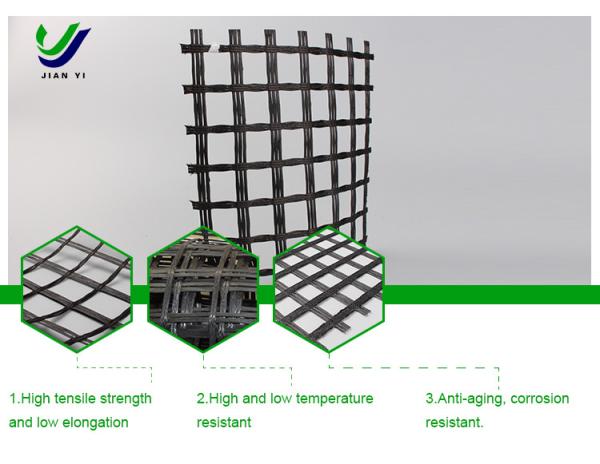 Buy cheap Railway Roadbed Glass Fiber Geogrid Enhances Soil Slope To Prevent Soil Erosion from wholesalers